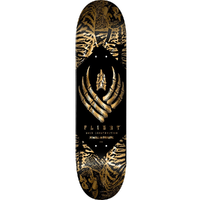 Powell Peralta Flight Skeleton Gold Foil Shape 244W Twin 8.63 Skateboard Deck