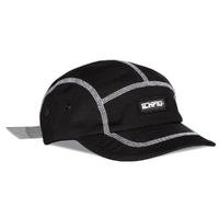 Ichpig Strike Interlock 5 Panel Onyx Hat