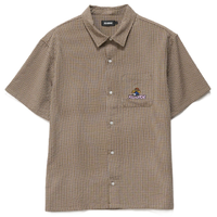 XLarge Dice Roll Chocolate Button Up Shirt
