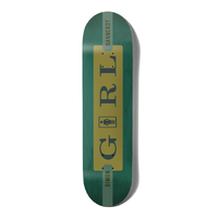 Girl Serif Simon Bannerot Twin 8.25 Skateboard Deck