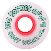 Snot Wheel Co Big Softies Pink Orange 78A 60mm Skateboard Wheels