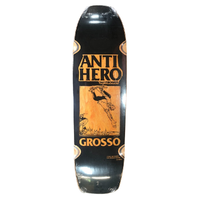 Anti Hero Skate Shop Day 25 HP Grosso Black Orange 9.25 Skateboard Deck