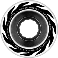 Bones Rough Riders Eternal Flame White ATF 80A 59mm Skateboard Wheels