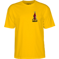 Powell Peralta Bruce Lee Skull & Nunchucks Daisy T-Shirt