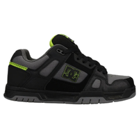 DC Stag Black Lime Mens Skate Shoes