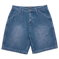 Passport Workers Club Faded Wash Dark Indigo Jean Shorts