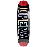 Opera Screen Time EX7 Black Red 8.5 Skateboard Deck