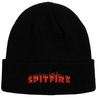 Spitfire Demonseed Script Cuff Black Beanie