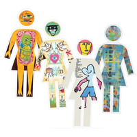 Girl Modernica OG 4 Sticker Pack