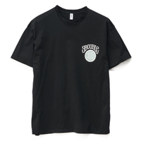 S/Double Goosebumps Washed Black T-Shirt