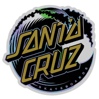 Santa Cruz Holo Wave Dot Sticker