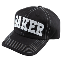 Baker Apex Black Snapback Hat