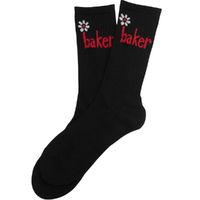 Baker Daisy Black Socks