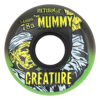OJ X Creature Mummy Green 78A 54mm Skateboard Wheels