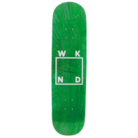 WKND OG Green White Logo TH Shape 8.5 Skateboard Deck