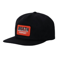 Brixton Payment MP Black Snapback Hat