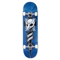 Birdhouse Level 1 Crest Blue 8.25 Complete Skateboard
