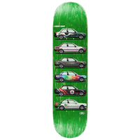 Real Twin Tail Customs Ishod Green 8.0 Skateboard Deck