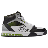 DC Versatile Hi White Black Green Mens Skate Shoes