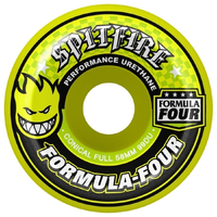 Spitfire Conical Full Yellow F4 99D 58mm Skateboard Wheels
