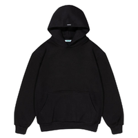 Ichpig Staple Cordless Black Hoodie
