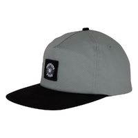 Creature Web Stone Black Snapback Hat