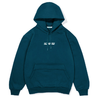 Ichpig Strike Anorak Dark Teal Hoodie