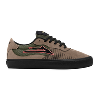Lakai Essex Black Olive Brown Mens Skate Shoes