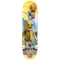 Push Yellow Man Yellow 7.25 Complete Skateboard