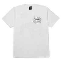HUF 4 The Dawgs White T-Shirt