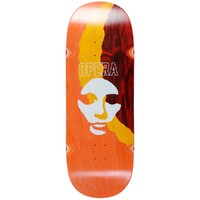 Opera Triple Torn Mask Orange Yellow Red 11.0 Skateboard Deck