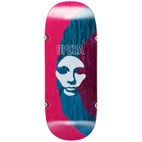 Opera Triple Torn Mask Pink Blue Purple 12.0 Skateboard Deck