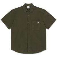 Polar Skate Co Mitchell Dirty Black Button Up Shirt