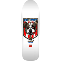 Powell Peralta Frankie Hill Bulldog White Gold Foil 10.0 Skateboard Deck