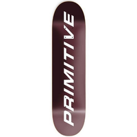 Primitive Euro Slant Burgundy 8.125 Skateboard Deck