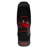 Welcome Depths On Dark Lord Red Dip 9.75 Skateboard Deck
