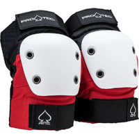 Protec Street Protective Red White Black Elbow Pads
