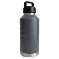 Fridgy 1920ml All Dayer Stormy Grey Stainless Steel Bottle
