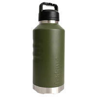 Fridgy 1920ml All Dayer Commando Green Stainless Steel Bottle