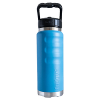 Fridgy 780ml Grip Range Laser Blue Stainless Steel Bottle