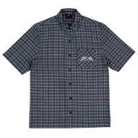 Santa Cruz Winkowski 8Baller Arch Vintage Blue Button Up Shirt