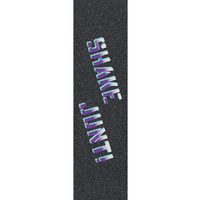 Mob X Shake Junt Big Spray Logo Purple Fade Perforated 9 x 33 Skateboard Grip Tape Sheet