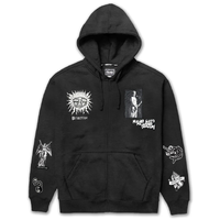 Primitive X Sublime Hello Black Zip Hoodie