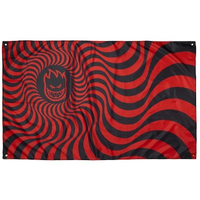 Spitfire Bighead Swirl Red Black Banner