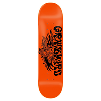 Zero X Graveyard Medusa Orange 8.25 Skateboard Deck