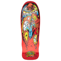 Santa Cruz X Stranger Things Grabke Max Melting Clock 9.7 Skateboard Deck