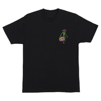 Santa Cruz X Stranger Things Demogorgon Dot Black T-Shirt