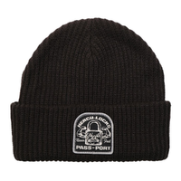 Passport Hercu Locks Vintage Black Beanie