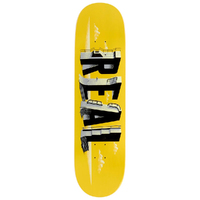 Real Spots Yellow 8.25 Skateboard Deck