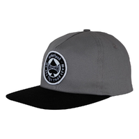 Independent X Motorhead Spade Charcoal Black Snapback Hat